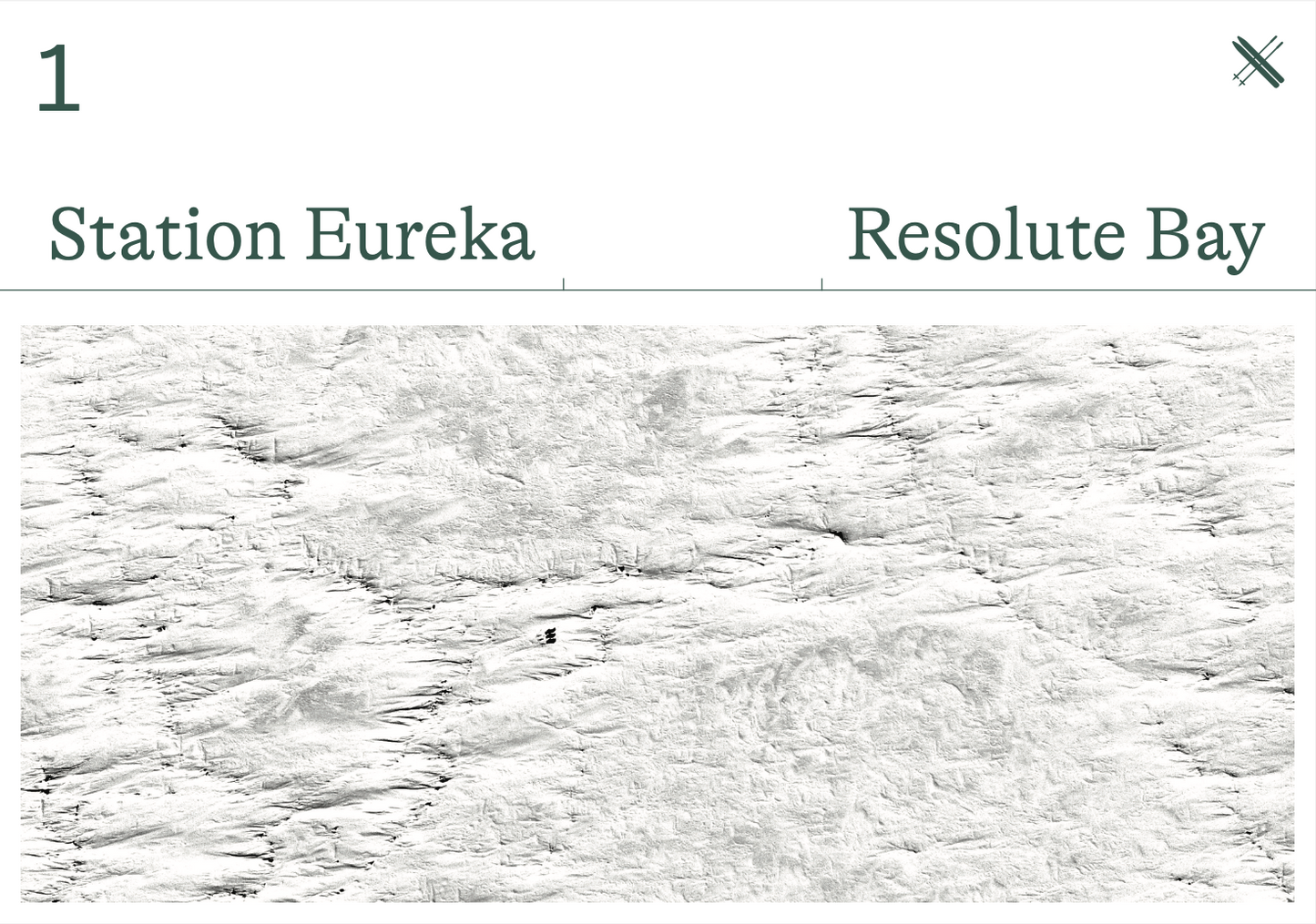 234 days. The first north-south crossing of Canada