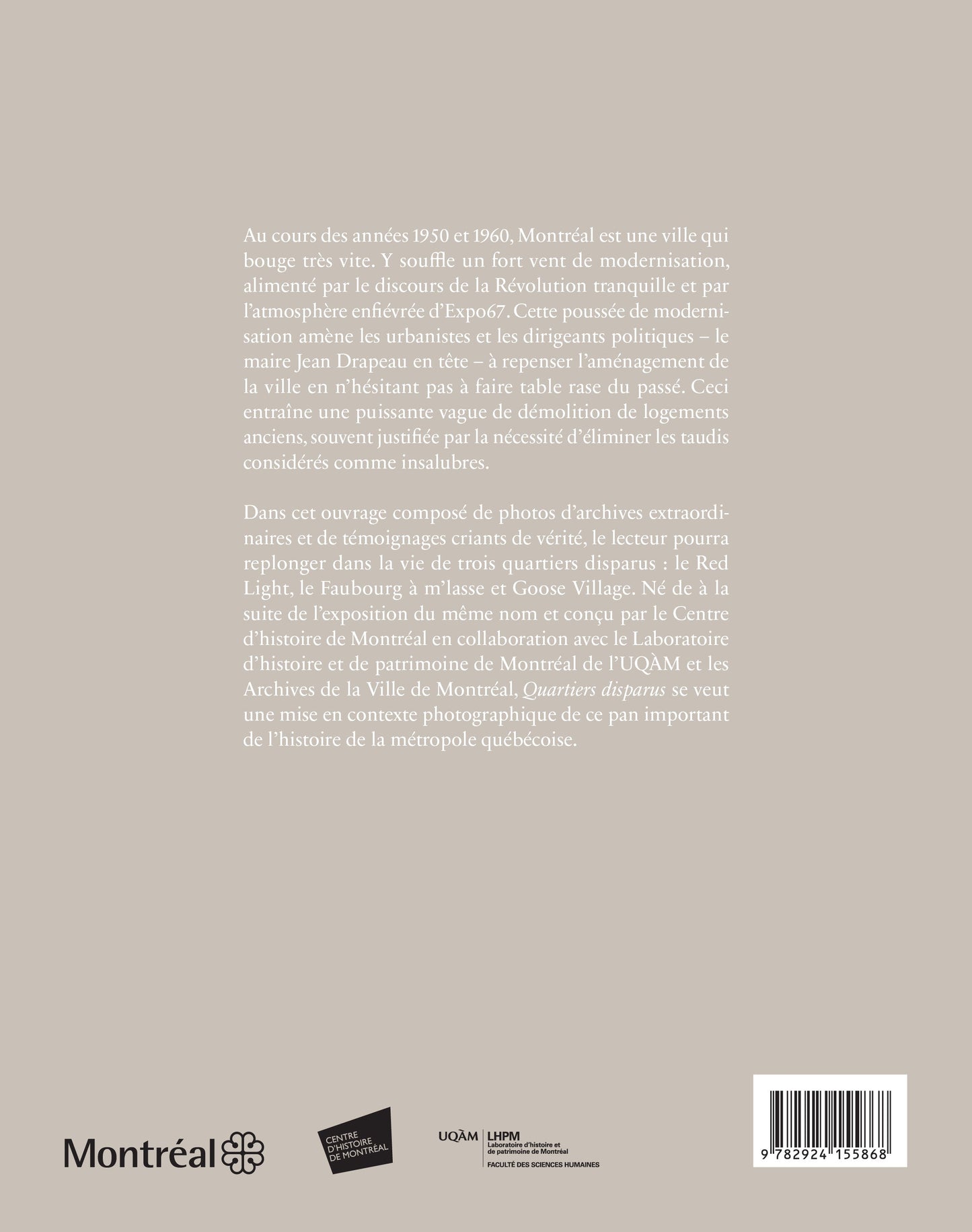 Disappeared neighborhoods. Red Light, Faubourg à m'lasse, Goose Village