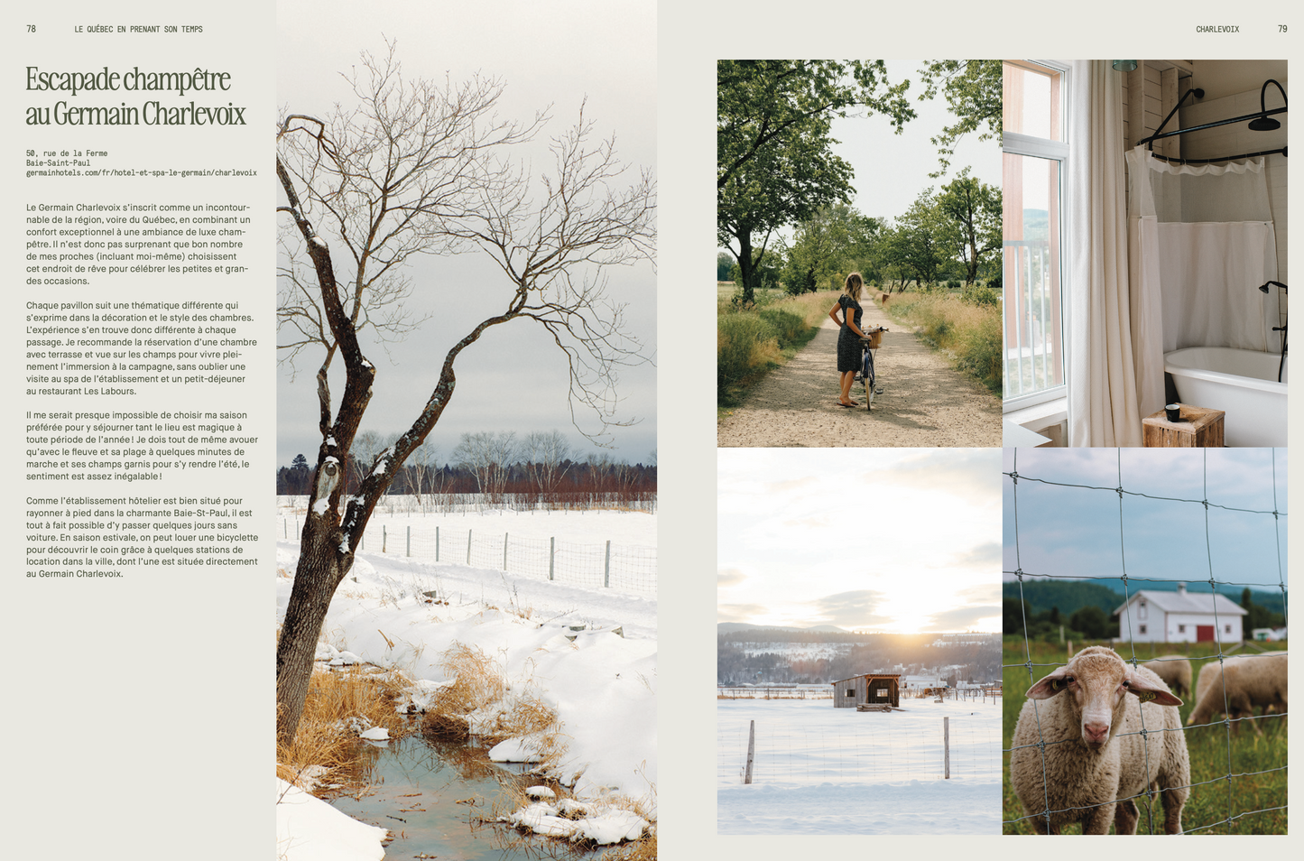 Le Québec en prenant son temps — Mon guide pour voyager lentement (LIVRE NUMÉRIQUE)