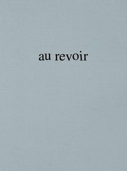 Au revoir [LIVRE PAPIER]
