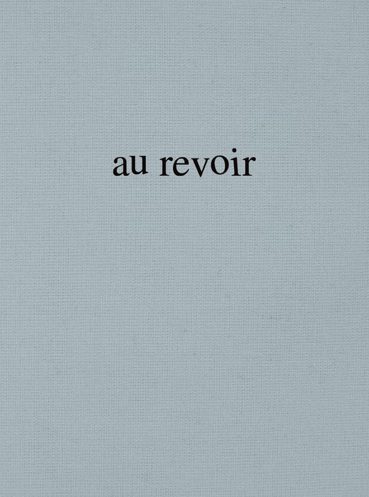 Au revoir [LIVRE PAPIER]