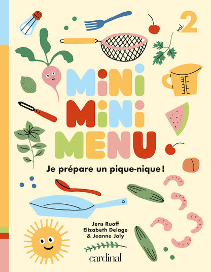 MINIMINIMENU. Je prépare un pique-nique ! [PAPIER]