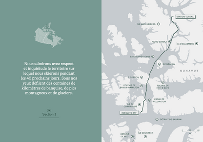 234 days. The first north-south crossing of Canada [PAPER]