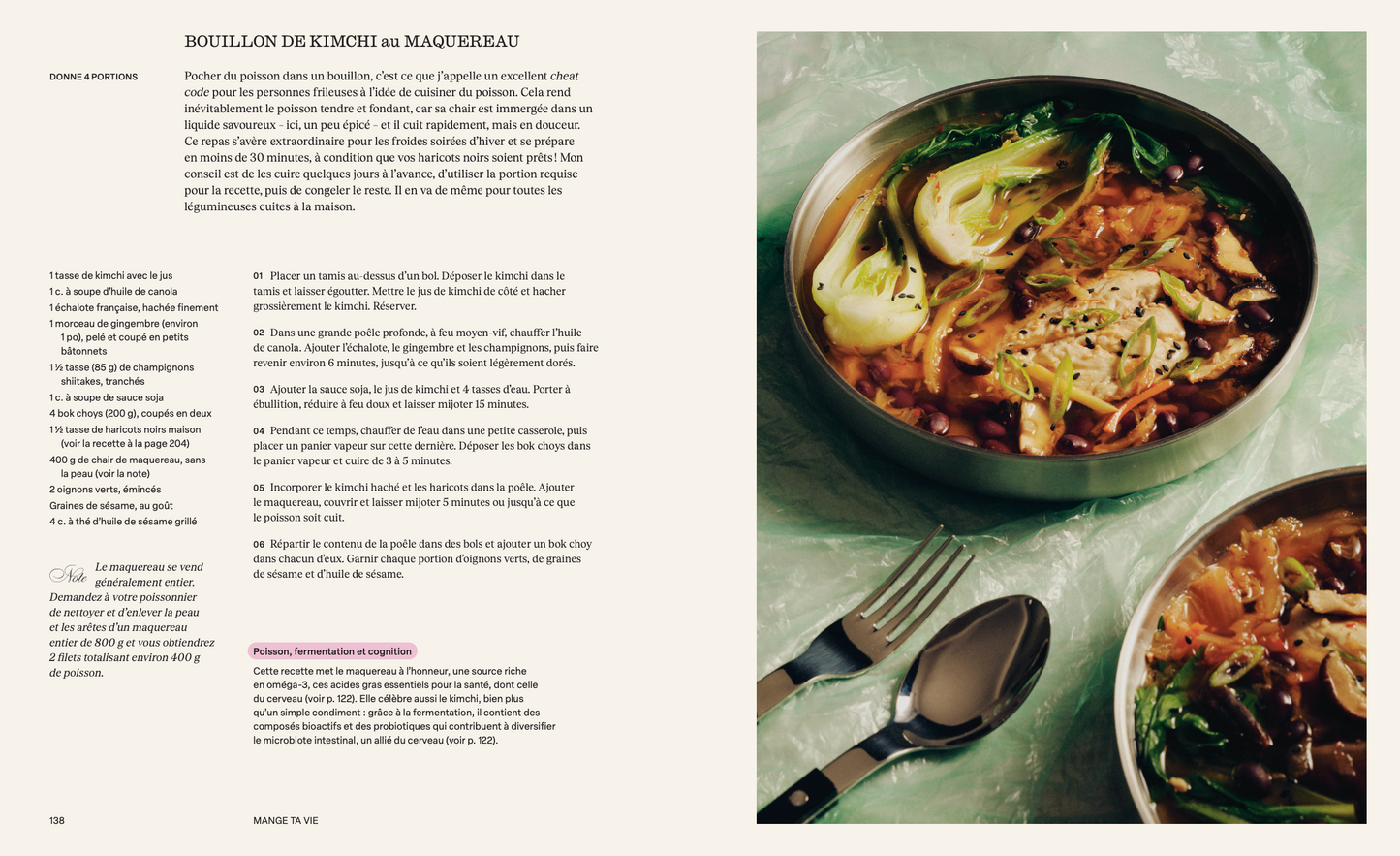 Mange ta vie - Science, saveurs et santé