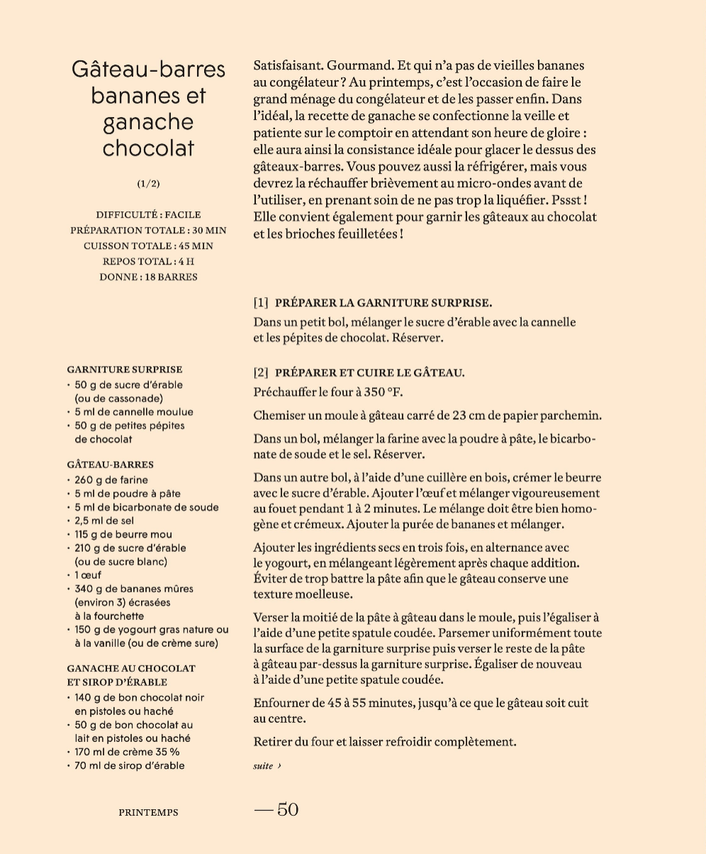 Les saisons de Gabrielle — Biscuits, érable et petits fruits