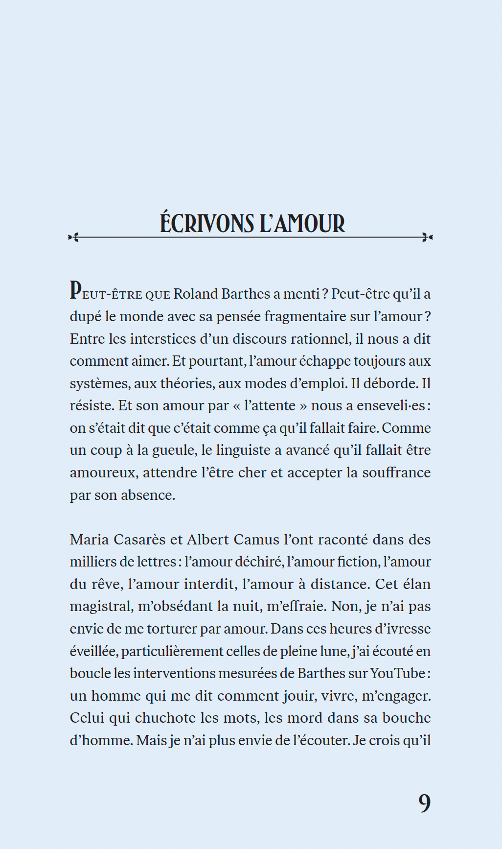 Parlez-moi d’amour - Une bluette sous la direction de Léa Clermont-Dion [LIVRE NUMÉRIQUE]