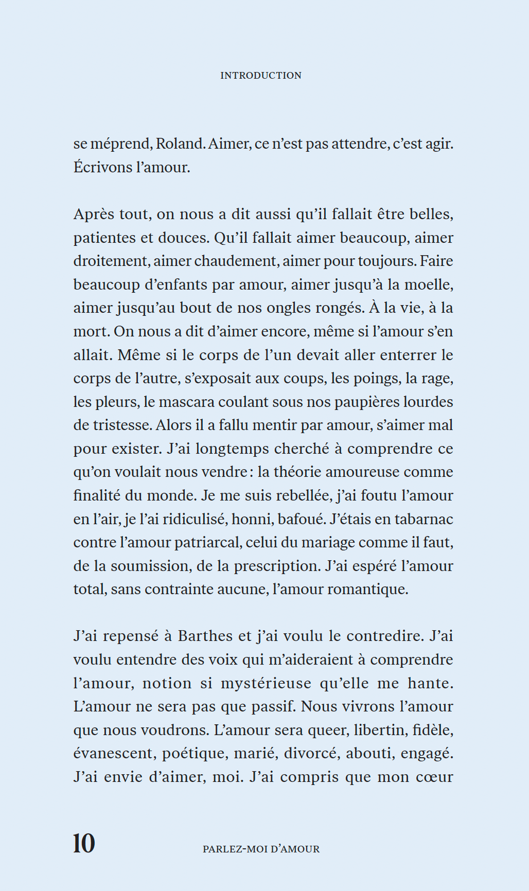 Parlez-moi d’amour - Une bluette sous la direction de Léa Clermont-Dion [LIVRE NUMÉRIQUE]