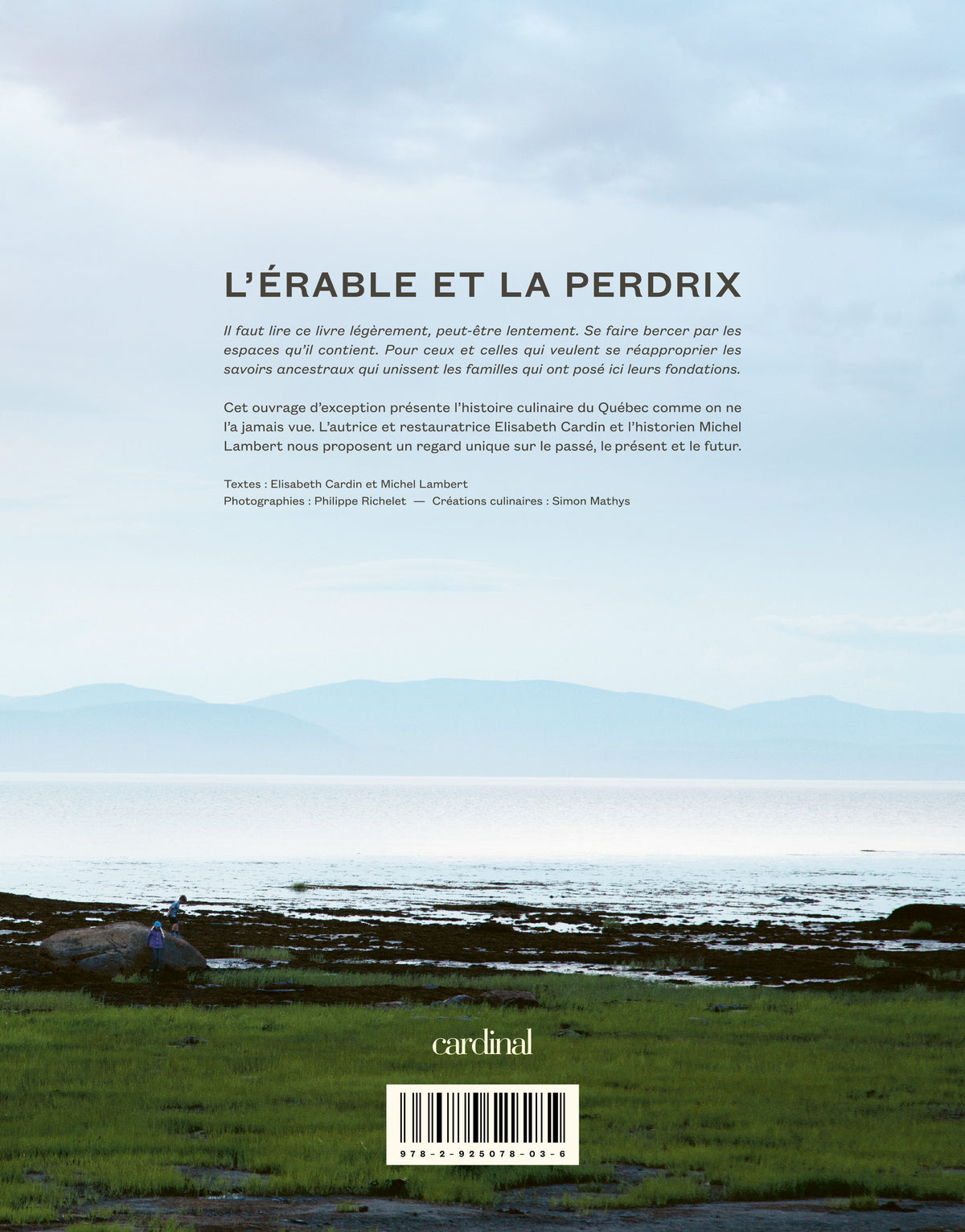 Simon Mathys Dtp L’érable et la perdrix | Livre | Éditions Cardinal