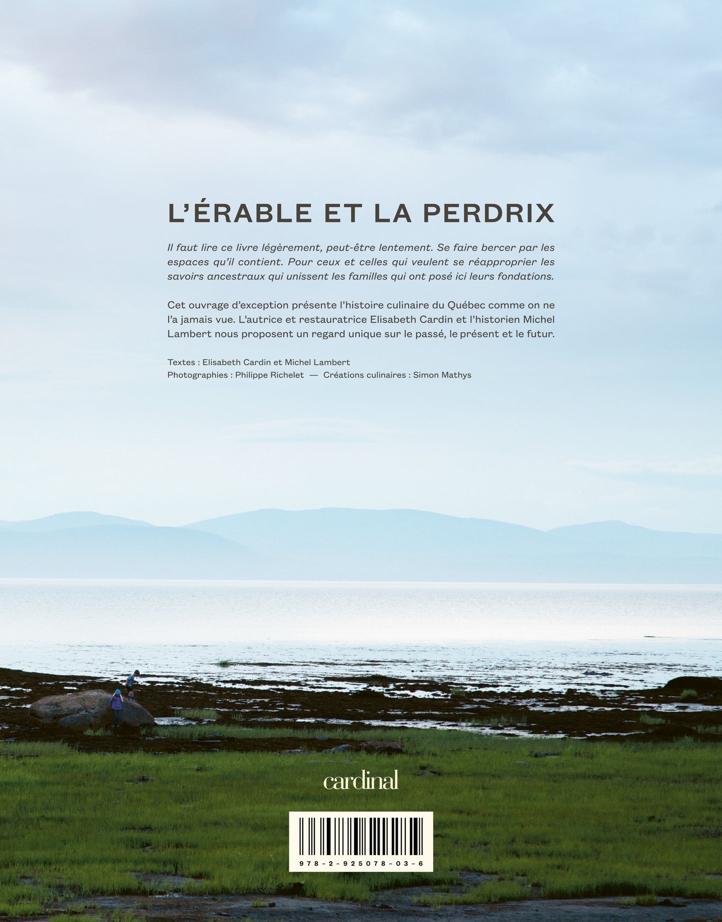 L'érable et la perdrix [PAPIER]