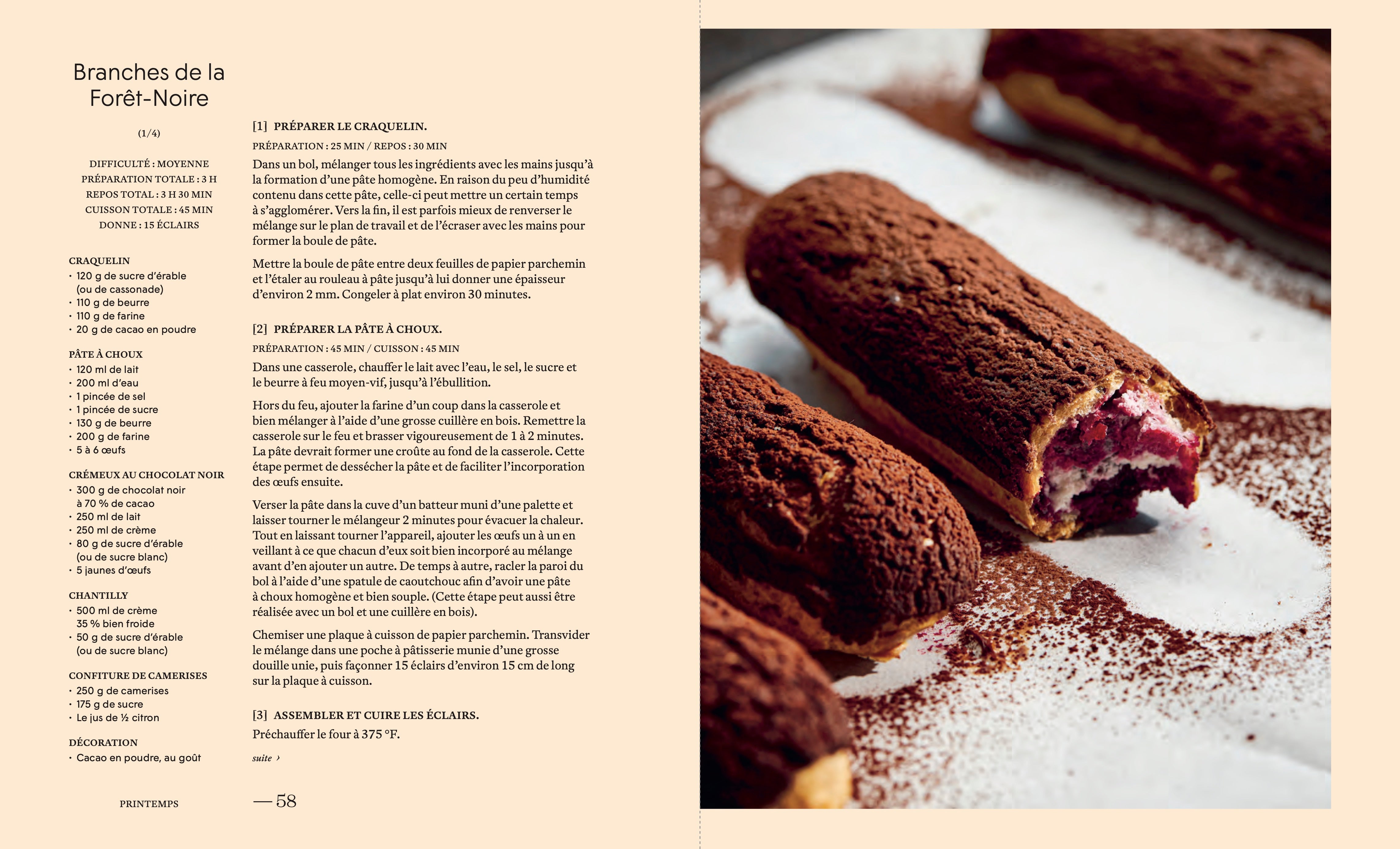 Les saisons de Gabrielle — Biscuits, érable et petits fruits