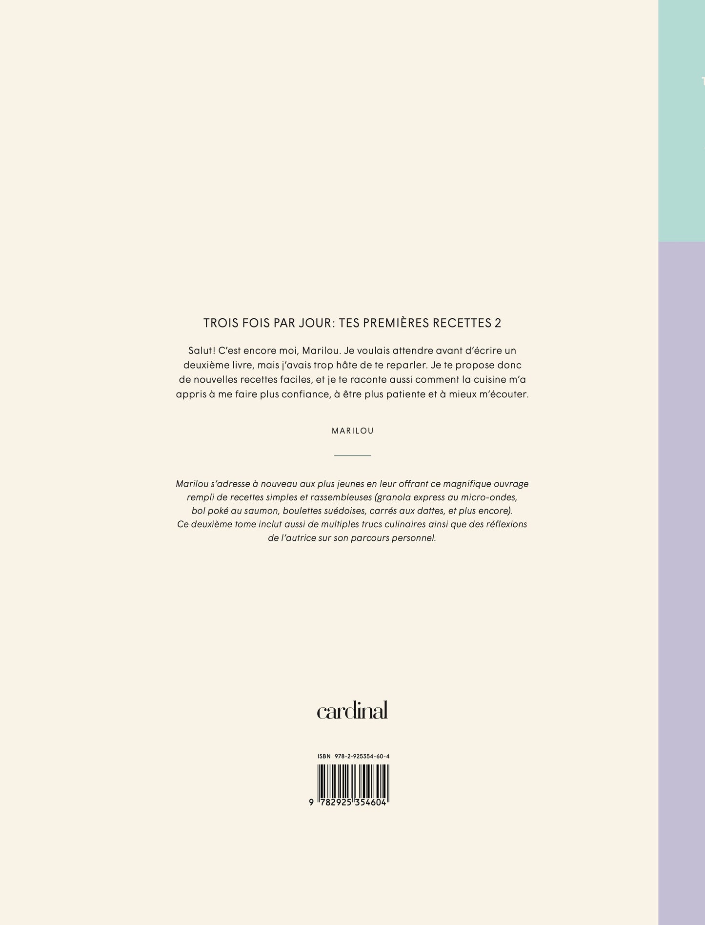Tes premières recettes 2 [LIVRE PAPIER]