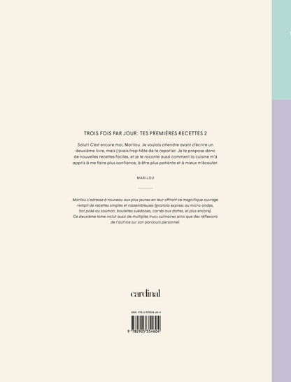 Tes premières recettes 2 [LIVRE PAPIER]